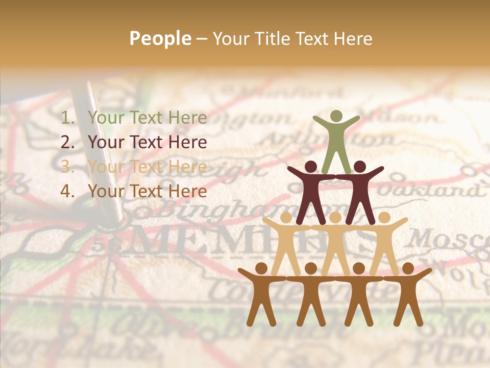 Female Touching Finger PowerPoint Template