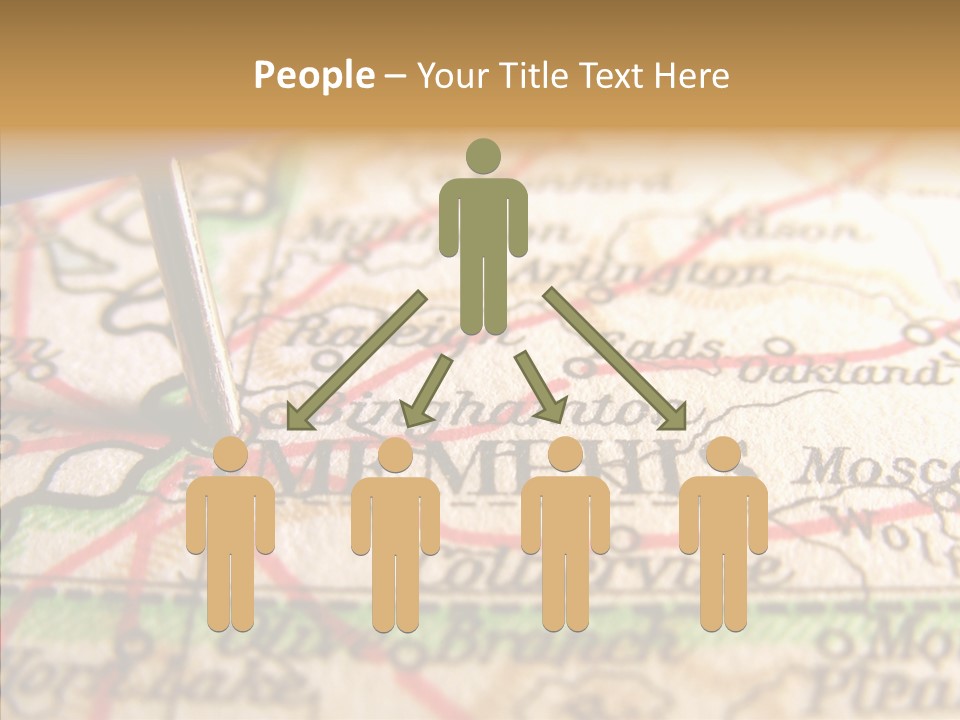 Female Touching Finger PowerPoint Template