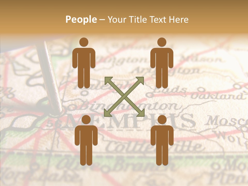 Female Touching Finger PowerPoint Template