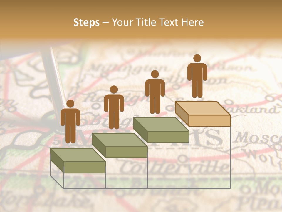 Female Touching Finger PowerPoint Template