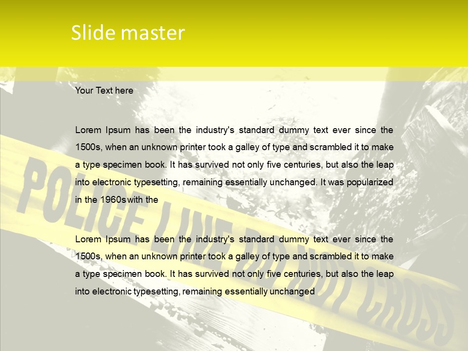 Young Hold Help PowerPoint Template