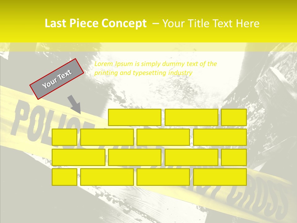 Young Hold Help PowerPoint Template
