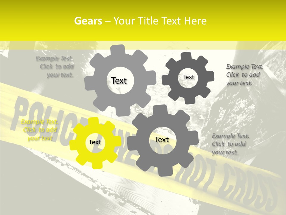 Young Hold Help PowerPoint Template