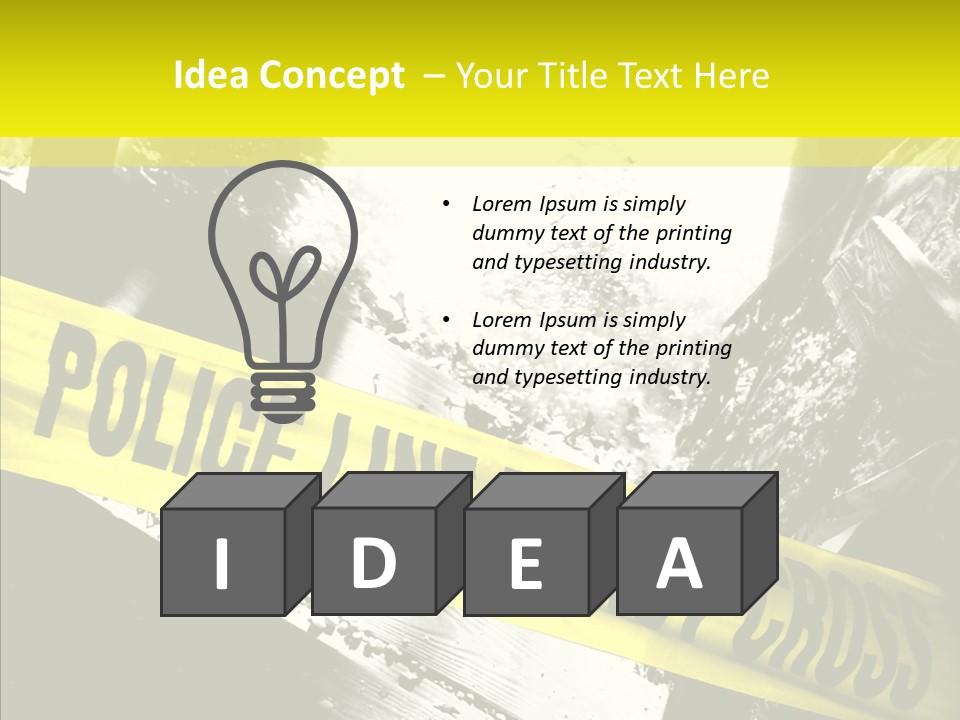 Young Hold Help PowerPoint Template