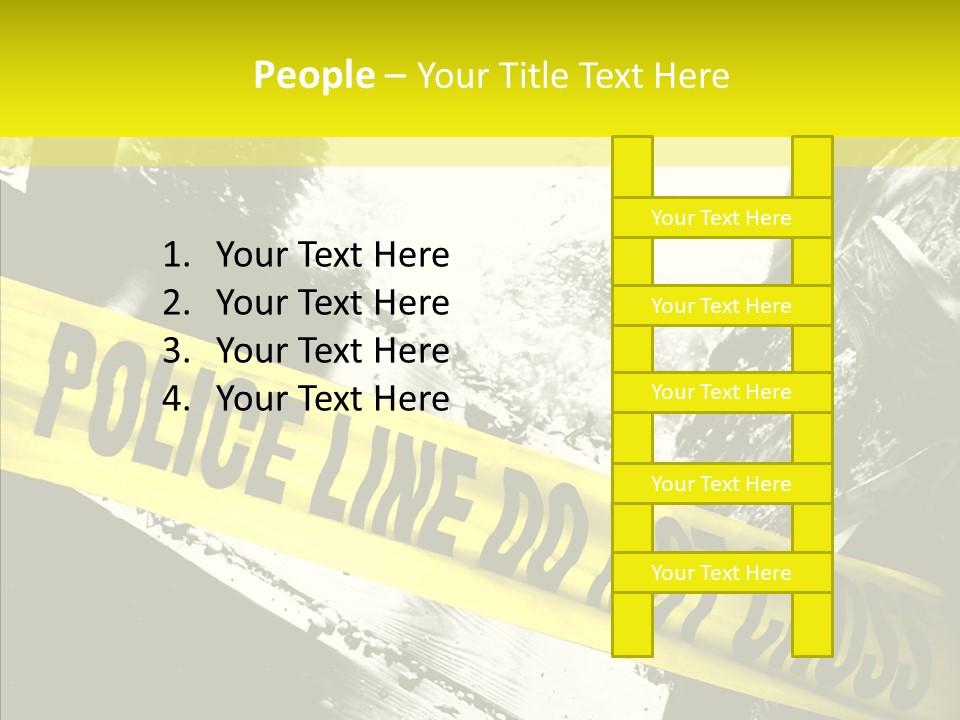 Young Hold Help PowerPoint Template