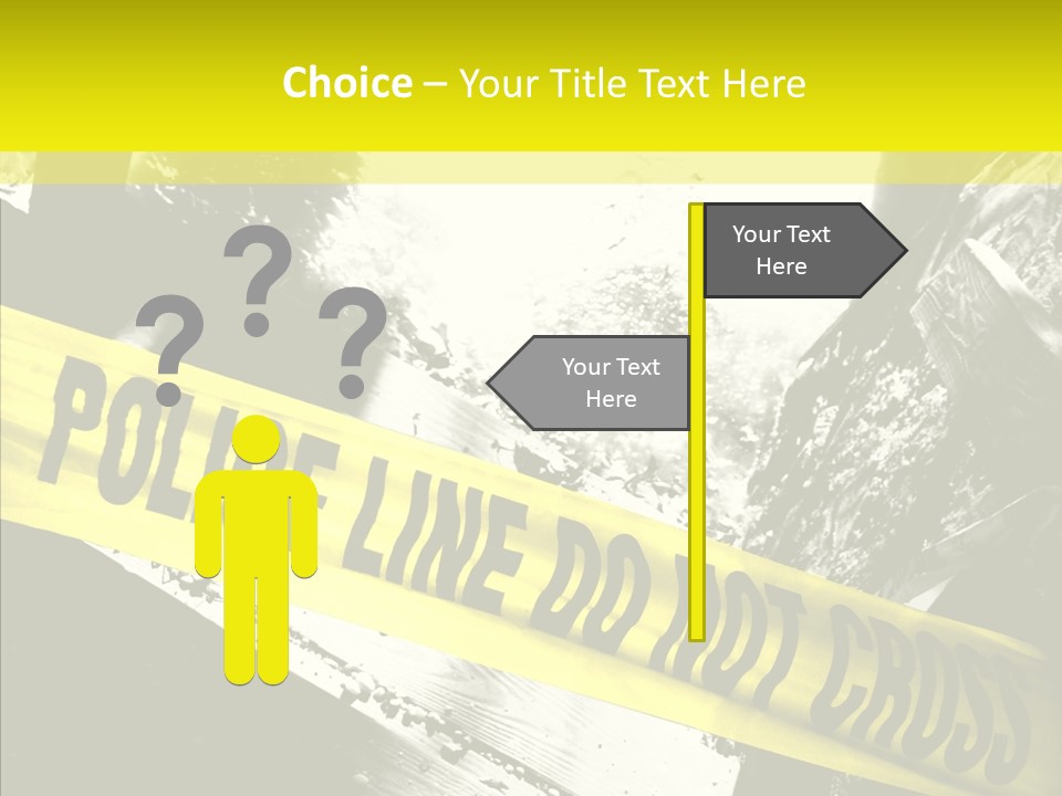 Young Hold Help PowerPoint Template