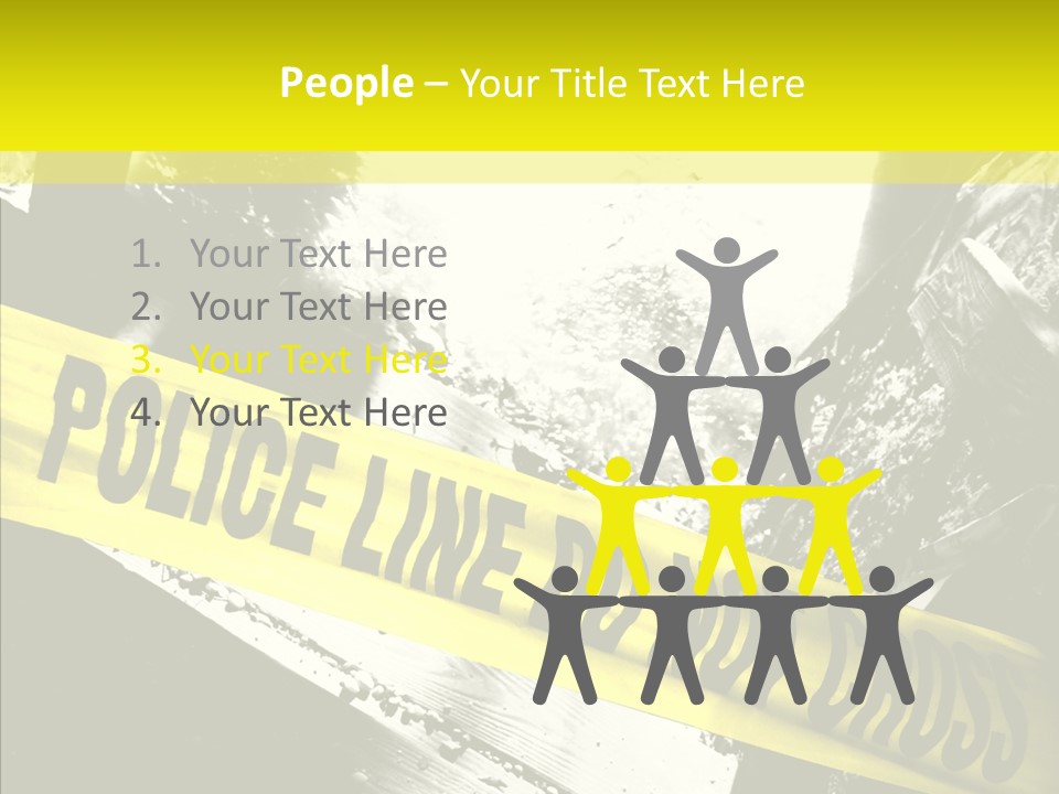 Young Hold Help PowerPoint Template