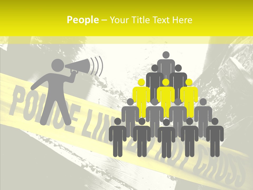 Young Hold Help PowerPoint Template