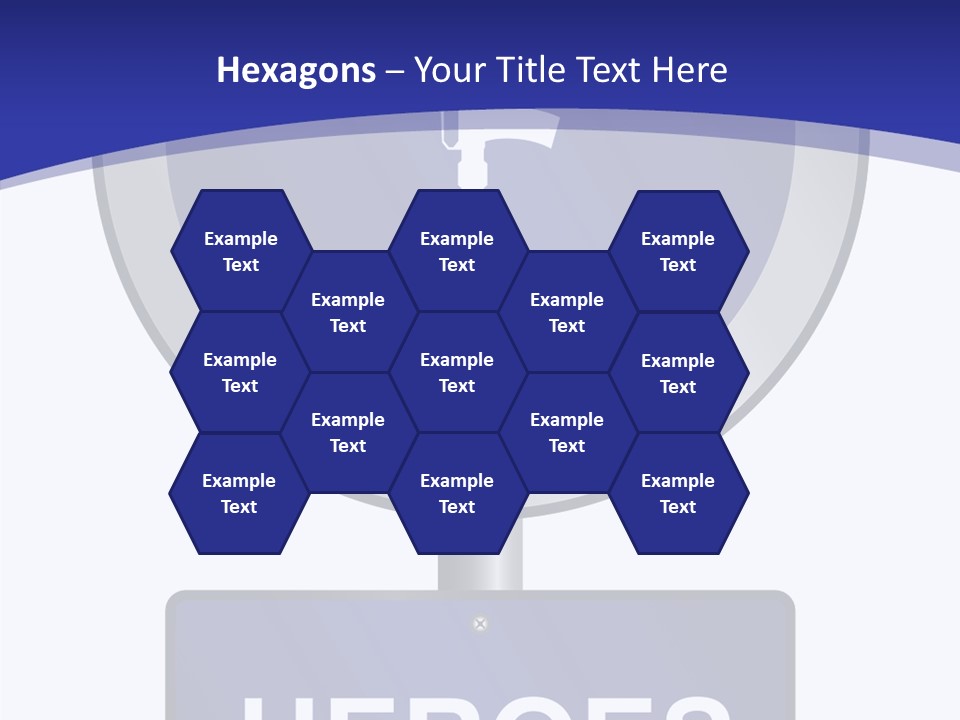 Caregiver White Background Close Up PowerPoint Template