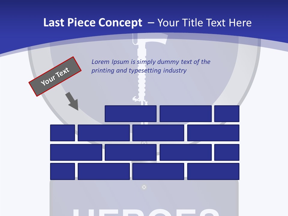 Caregiver White Background Close Up PowerPoint Template