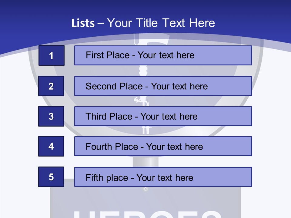 Caregiver White Background Close Up PowerPoint Template