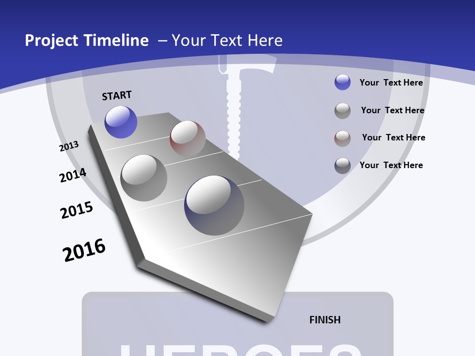 Caregiver White Background Close Up PowerPoint Template