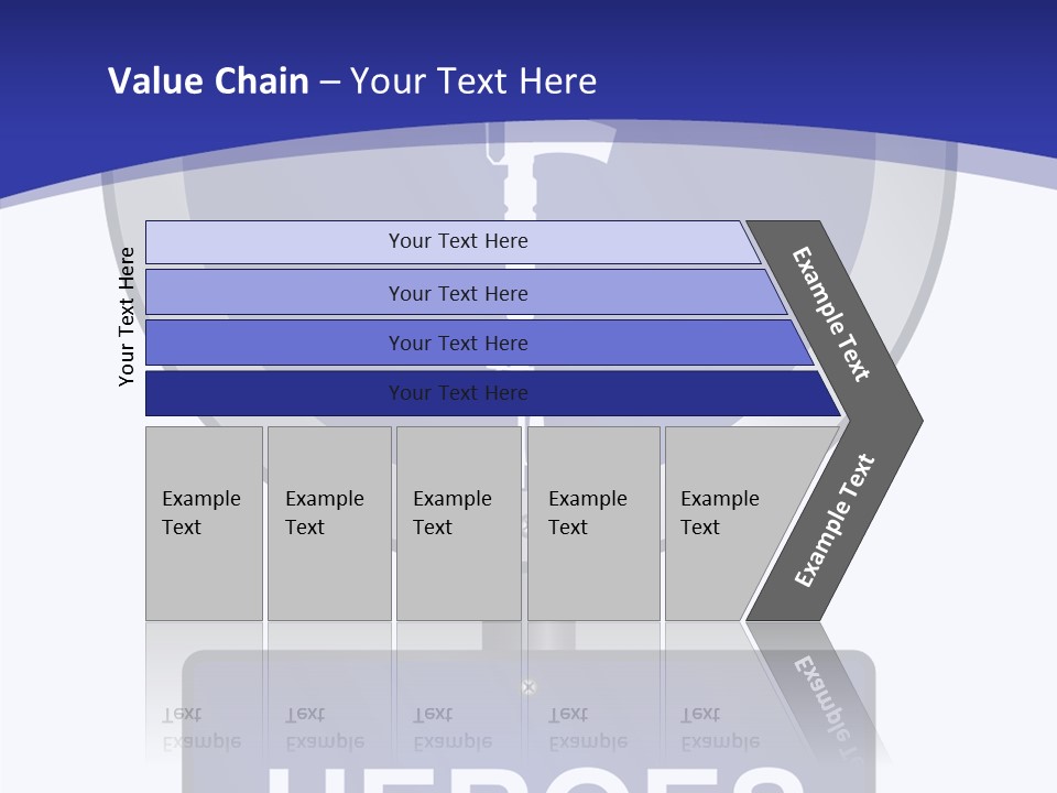 Caregiver White Background Close Up PowerPoint Template