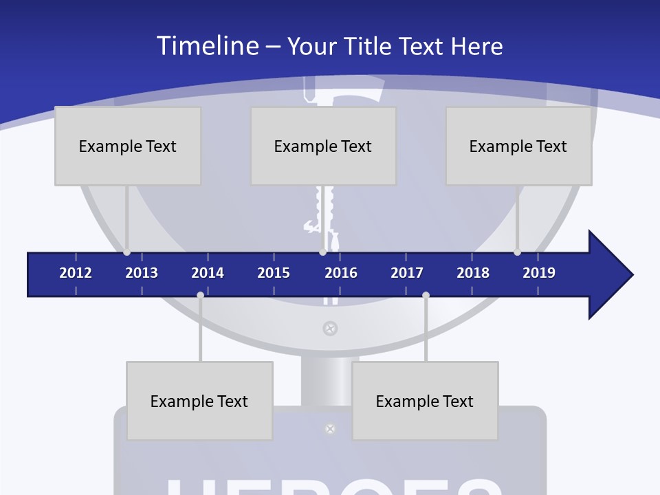 Caregiver White Background Close Up PowerPoint Template