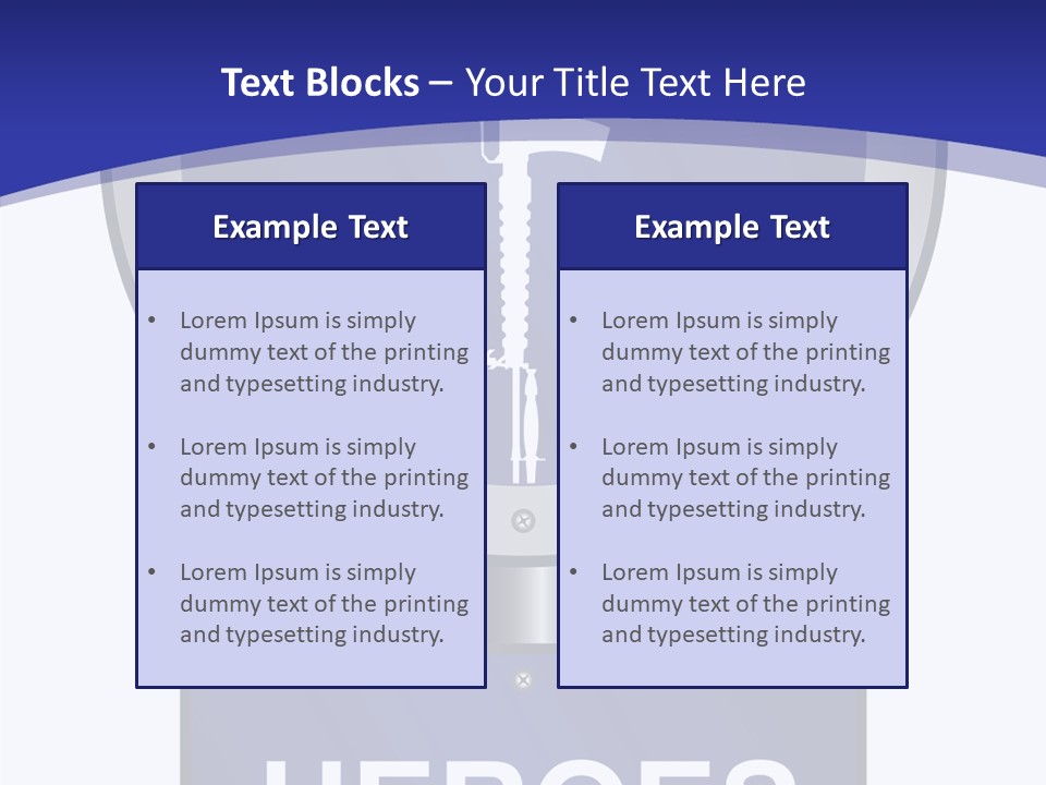 Caregiver White Background Close Up PowerPoint Template