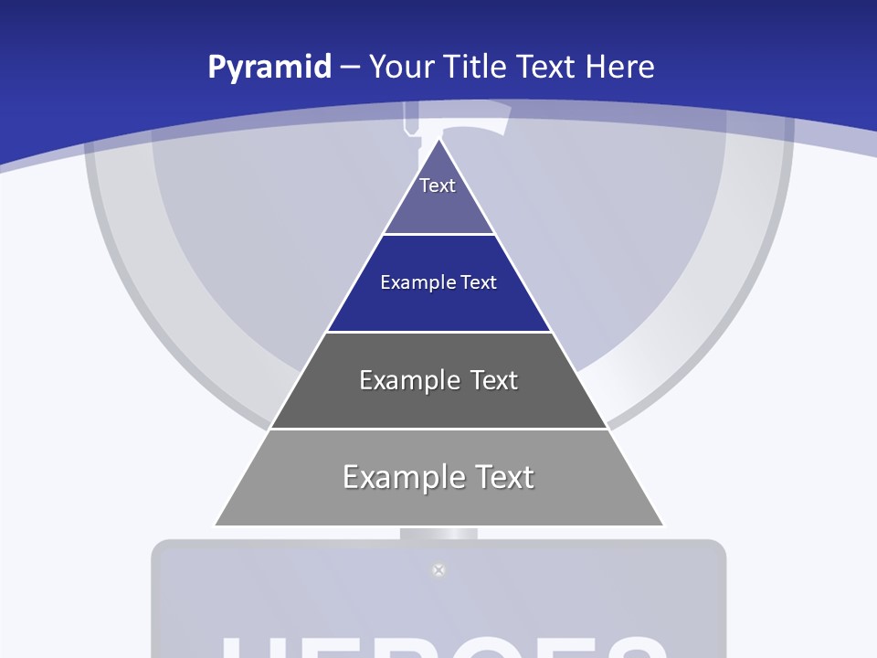 Caregiver White Background Close Up PowerPoint Template