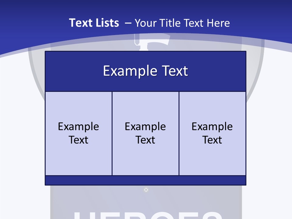 Caregiver White Background Close Up PowerPoint Template