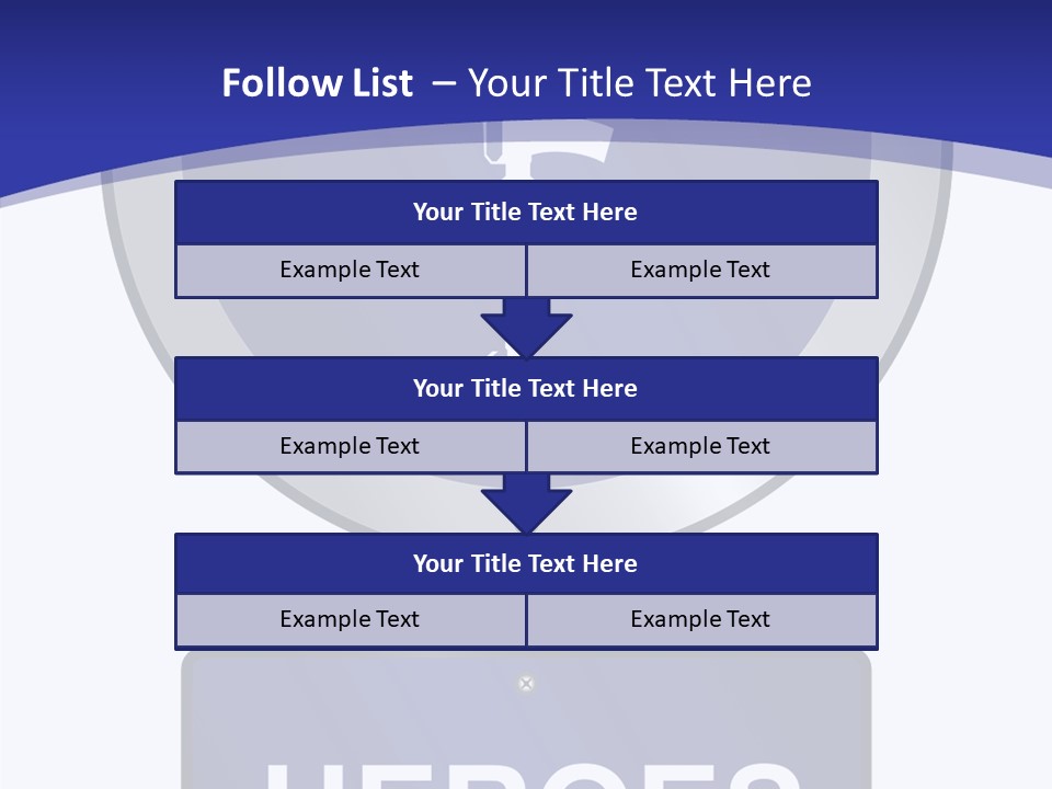 Caregiver White Background Close Up PowerPoint Template