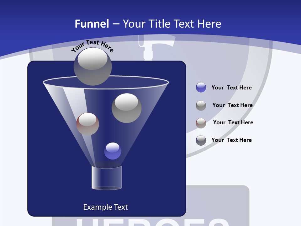 Caregiver White Background Close Up PowerPoint Template