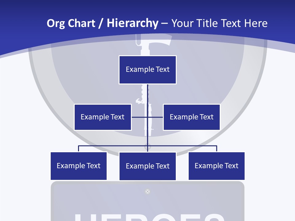 Caregiver White Background Close Up PowerPoint Template