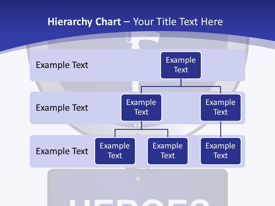Caregiver White Background Close Up PowerPoint Template
