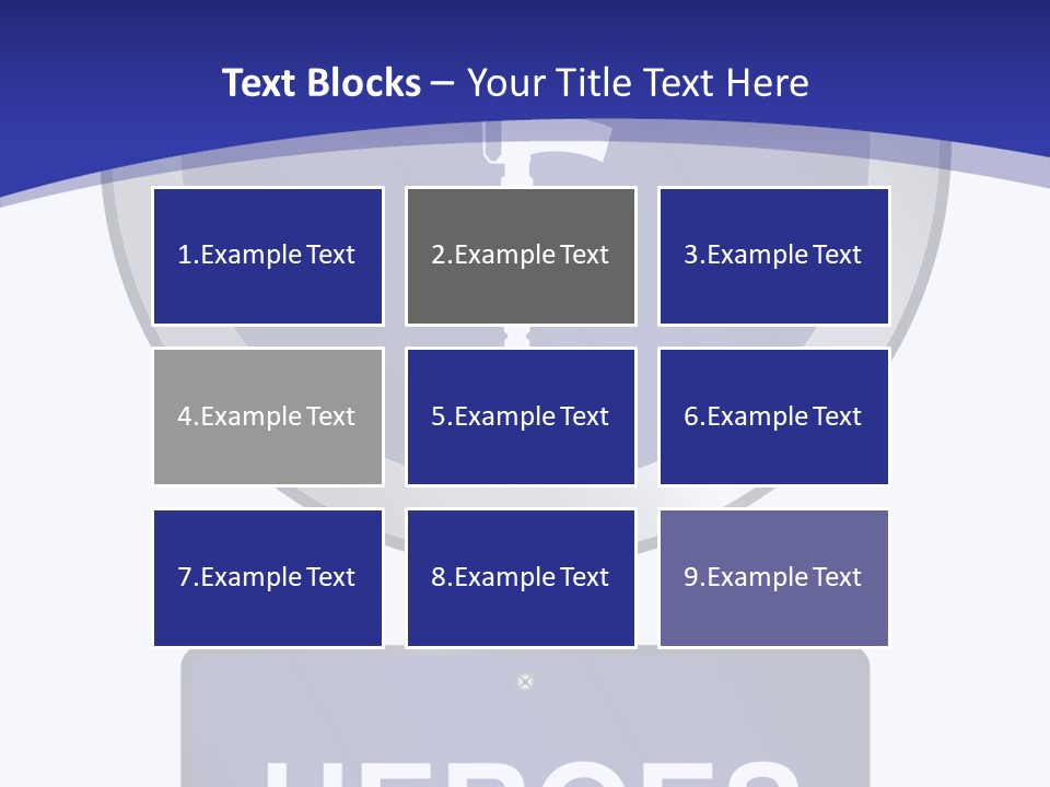 Caregiver White Background Close Up PowerPoint Template