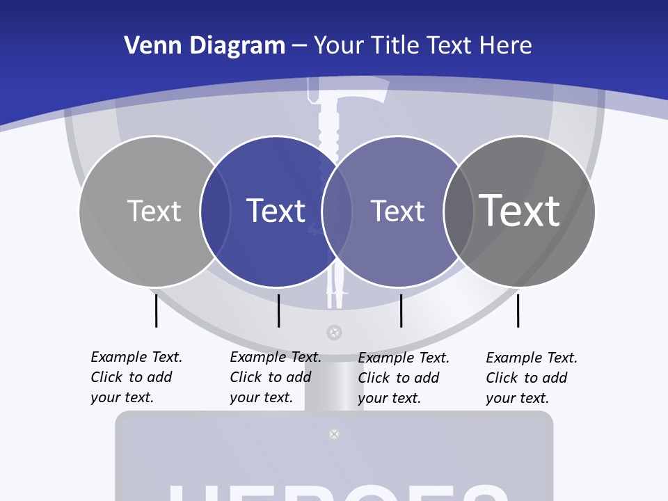 Caregiver White Background Close Up PowerPoint Template