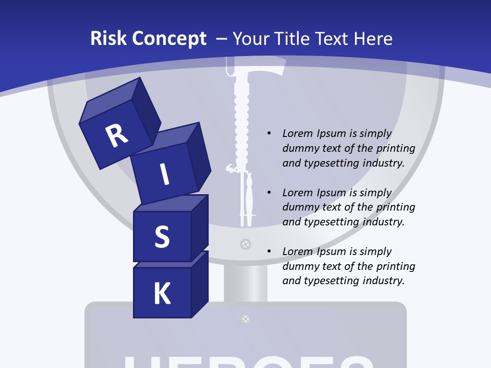 Caregiver White Background Close Up PowerPoint Template