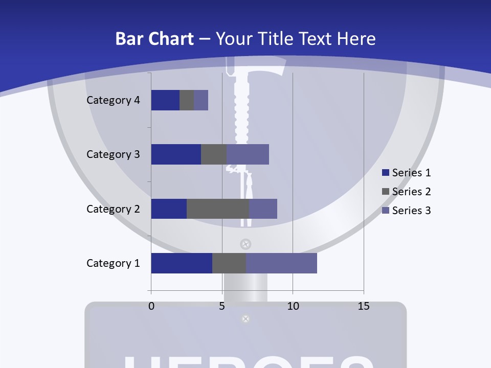 Caregiver White Background Close Up PowerPoint Template