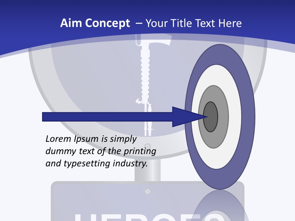 Caregiver White Background Close Up PowerPoint Template