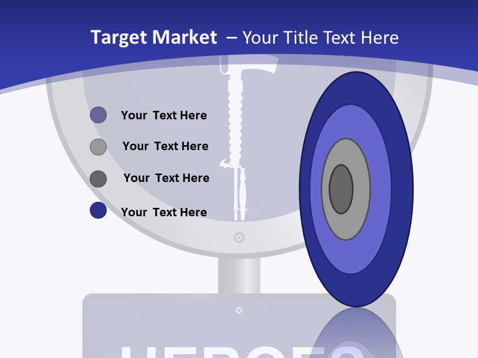 Caregiver White Background Close Up PowerPoint Template