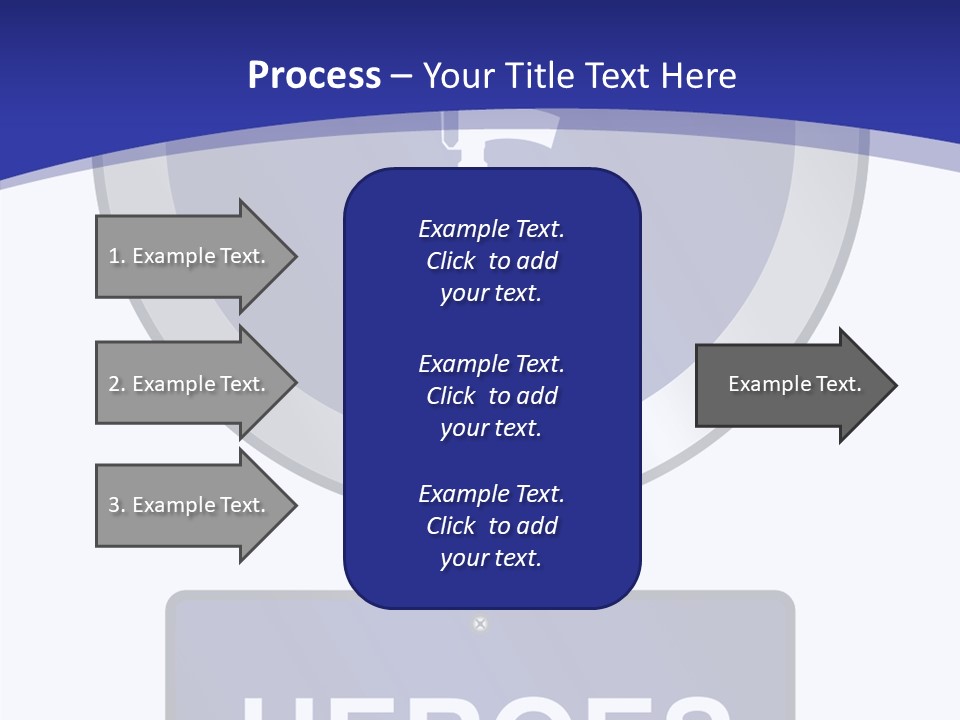 Caregiver White Background Close Up PowerPoint Template