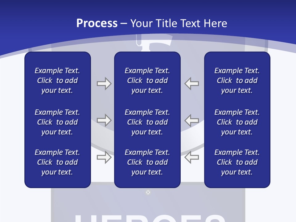 Caregiver White Background Close Up PowerPoint Template