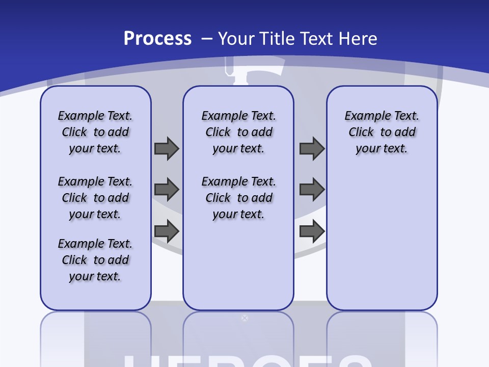 Caregiver White Background Close Up PowerPoint Template