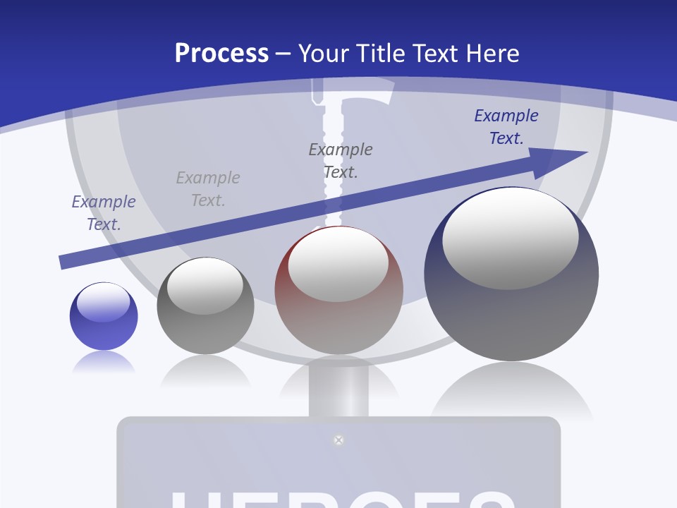 Caregiver White Background Close Up PowerPoint Template