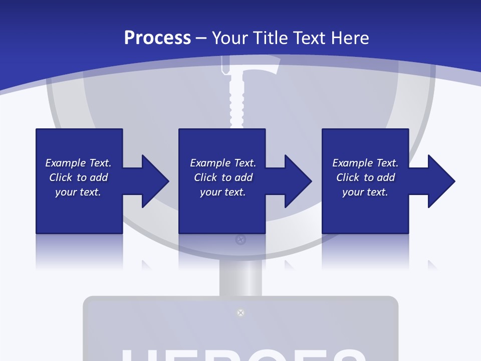 Caregiver White Background Close Up PowerPoint Template