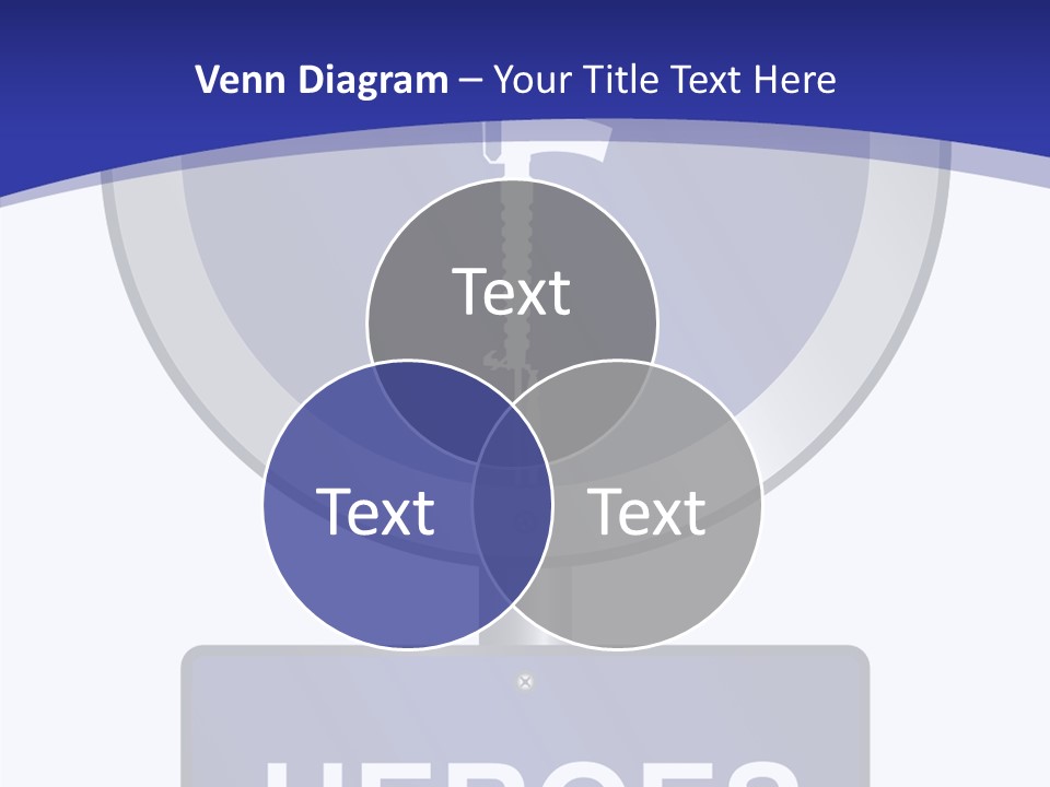 Caregiver White Background Close Up PowerPoint Template