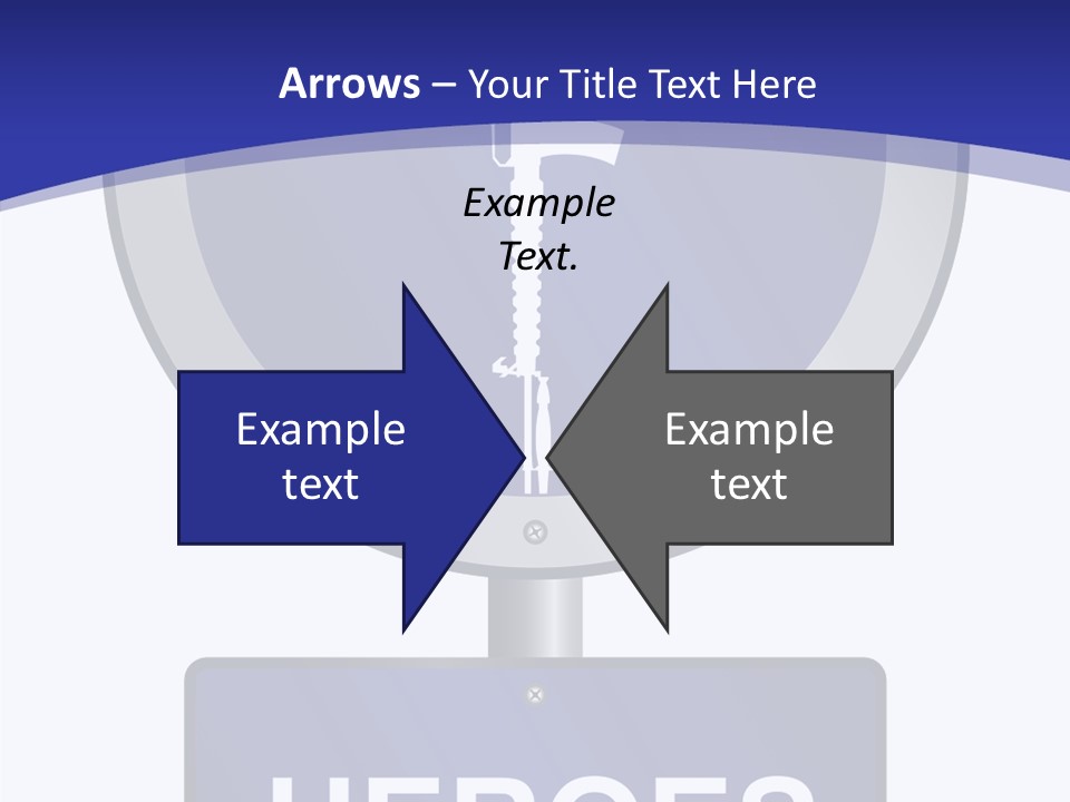 Caregiver White Background Close Up PowerPoint Template