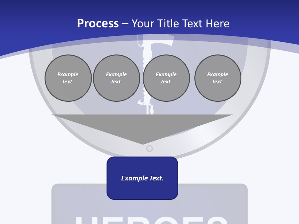 Caregiver White Background Close Up PowerPoint Template