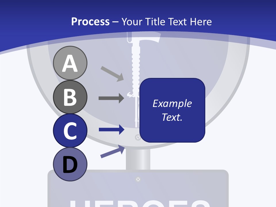 Caregiver White Background Close Up PowerPoint Template