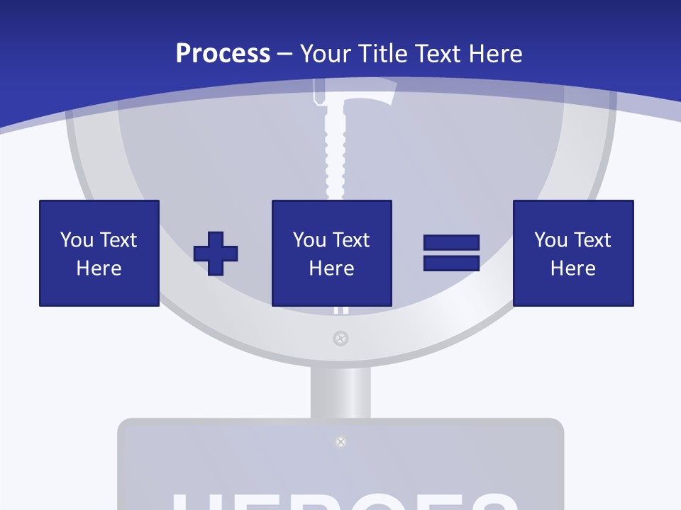 Caregiver White Background Close Up PowerPoint Template