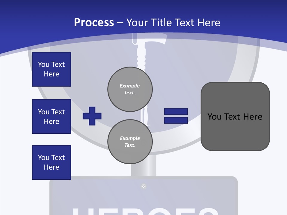 Caregiver White Background Close Up PowerPoint Template
