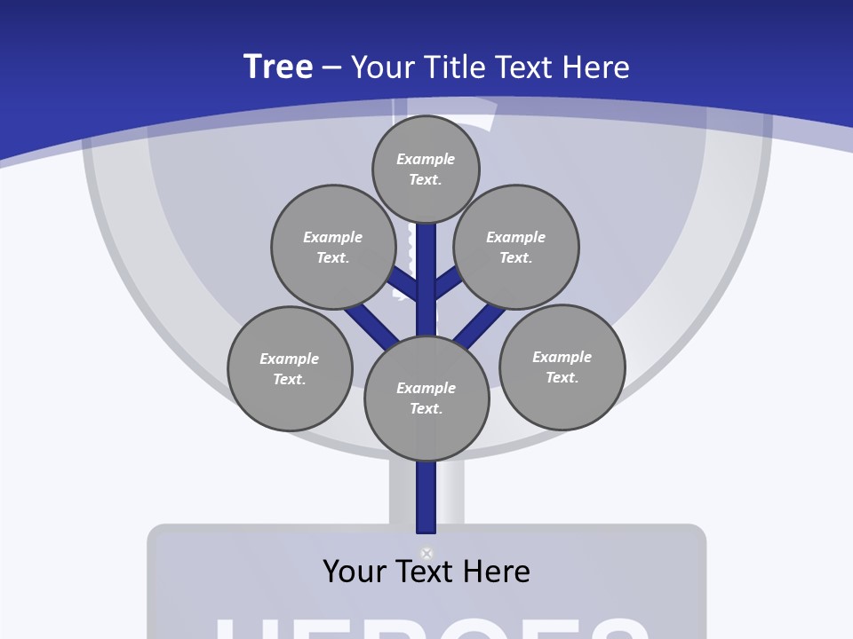 Caregiver White Background Close Up PowerPoint Template