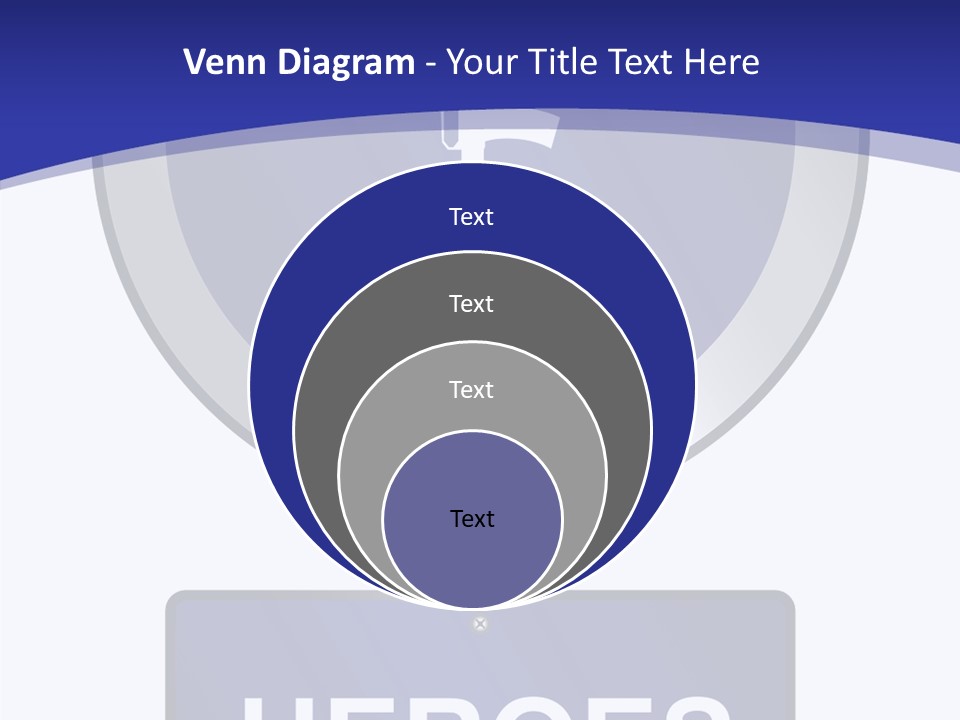 Caregiver White Background Close Up PowerPoint Template