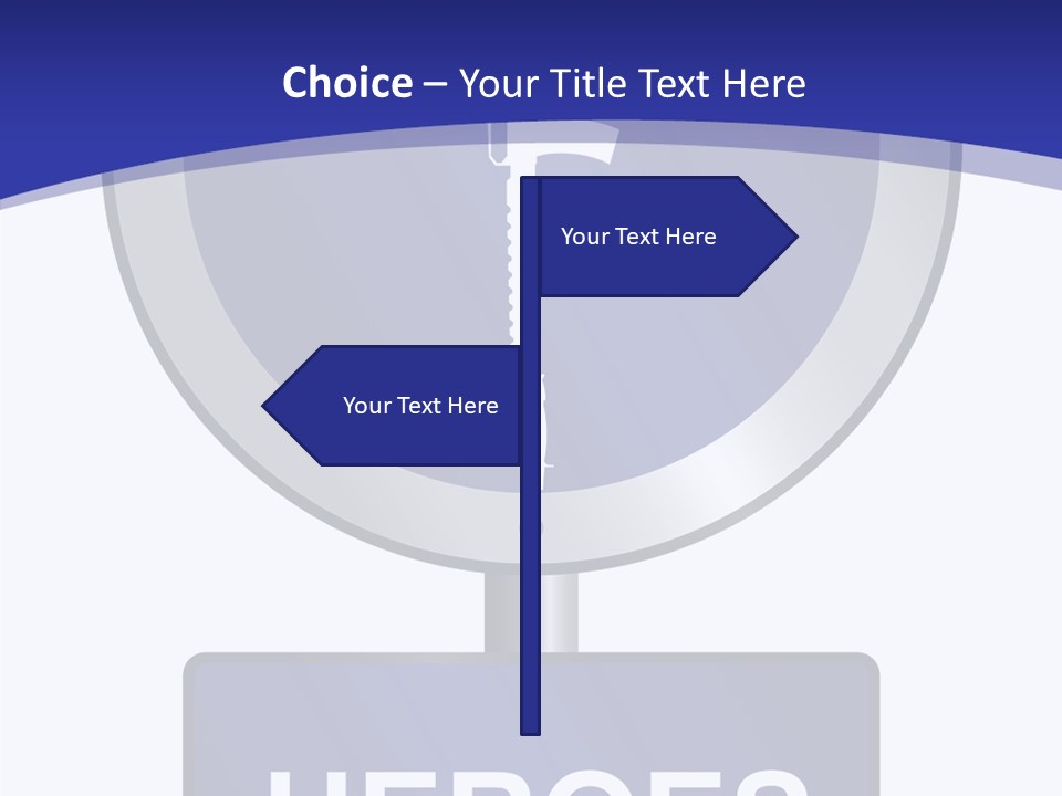 Caregiver White Background Close Up PowerPoint Template