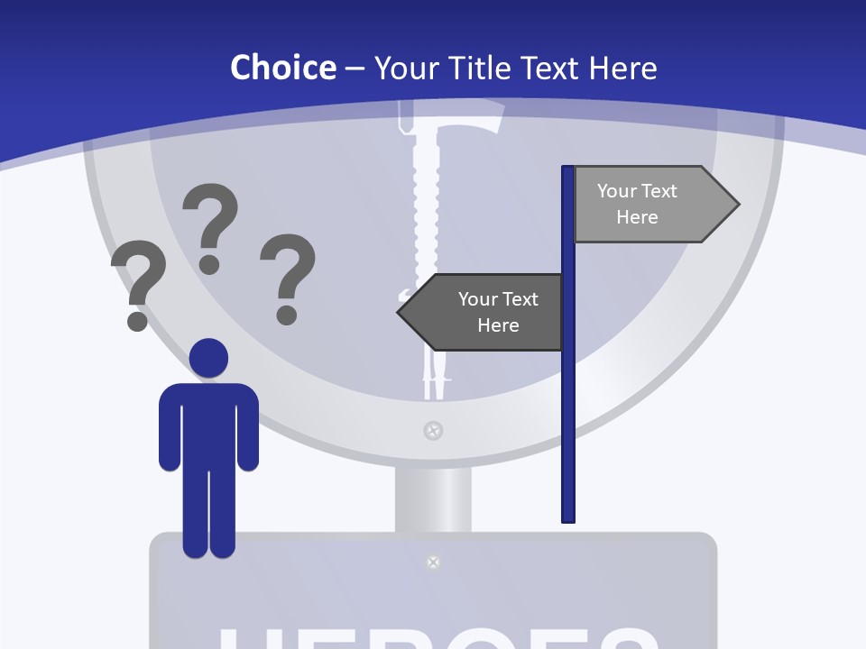 Caregiver White Background Close Up PowerPoint Template