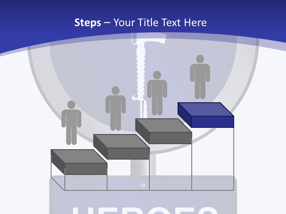 Caregiver White Background Close Up PowerPoint Template