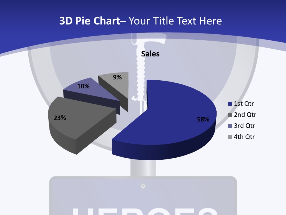 Caregiver White Background Close Up PowerPoint Template