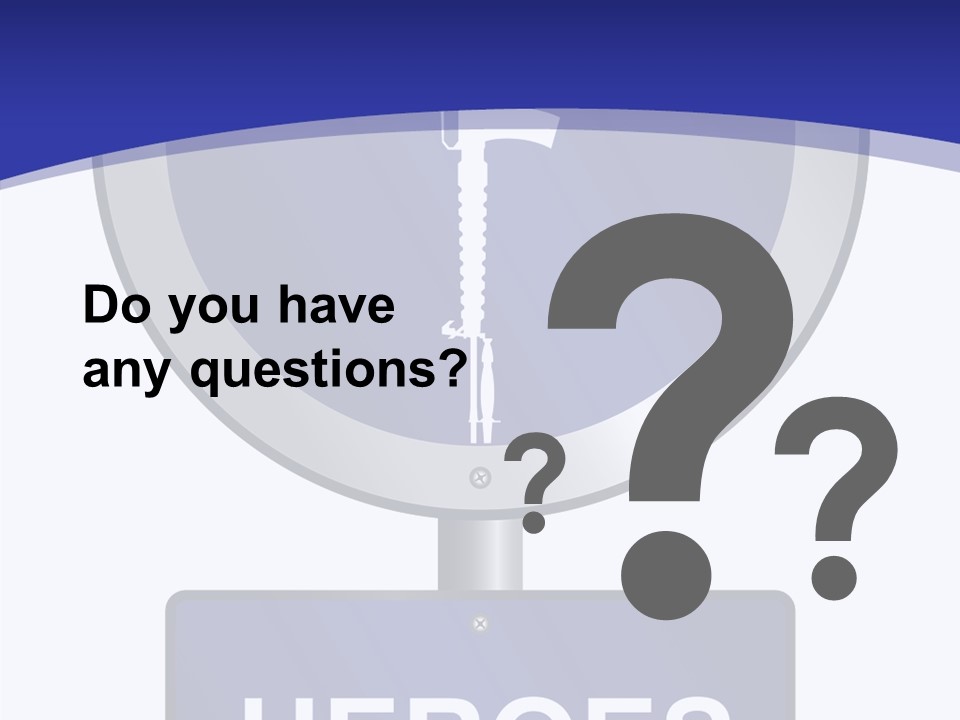 Caregiver White Background Close Up PowerPoint Template