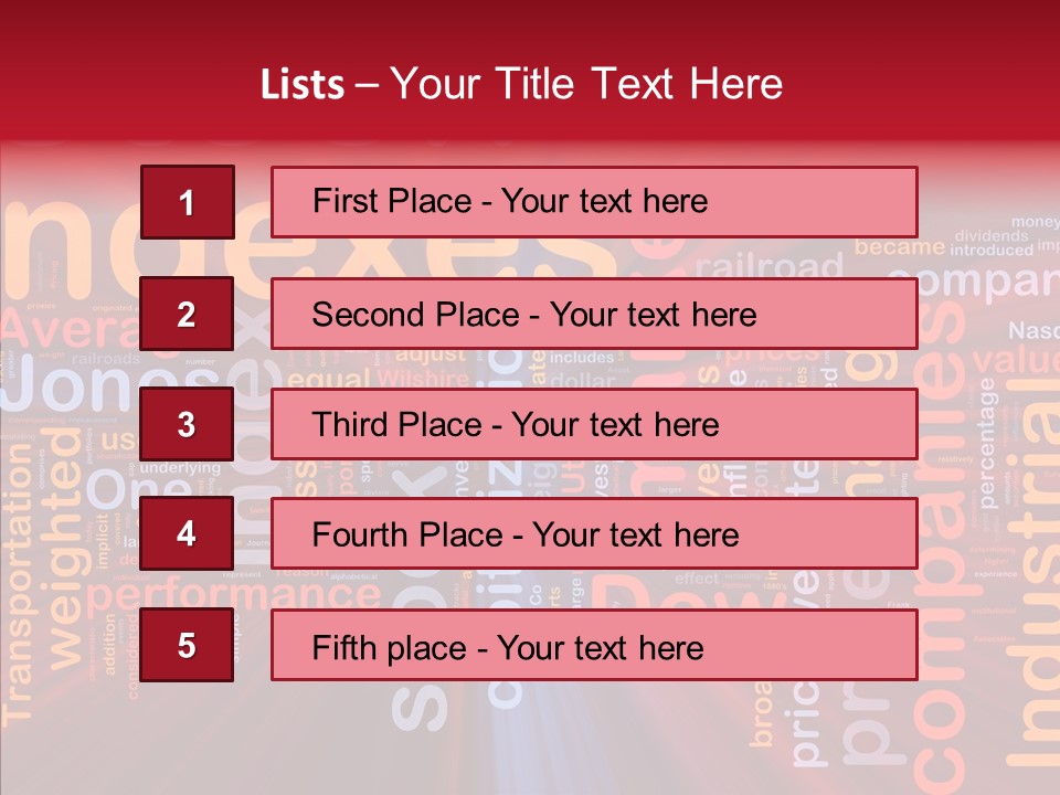 Senior  Closeup Finger PowerPoint Template